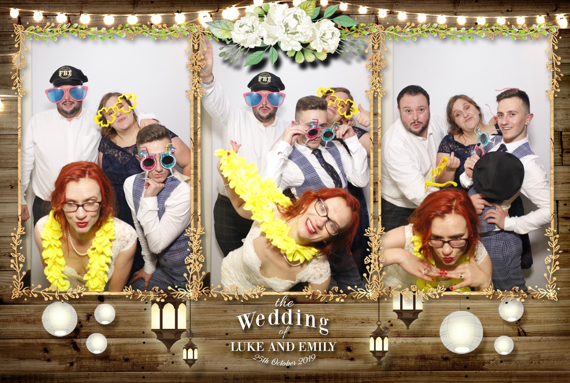Luke & Emily's Wedding | View more photos from the event at gallery.myphotoboothexperience.co.uk/u/MyPhotoBoothExperienceLtd/Luke-Emilys-Wedding